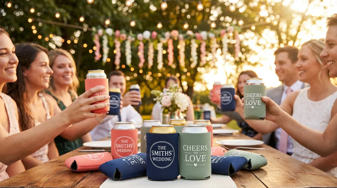 Custom Wedding Can Coolers: A Bulk Ordering Guide for Wedding Favors