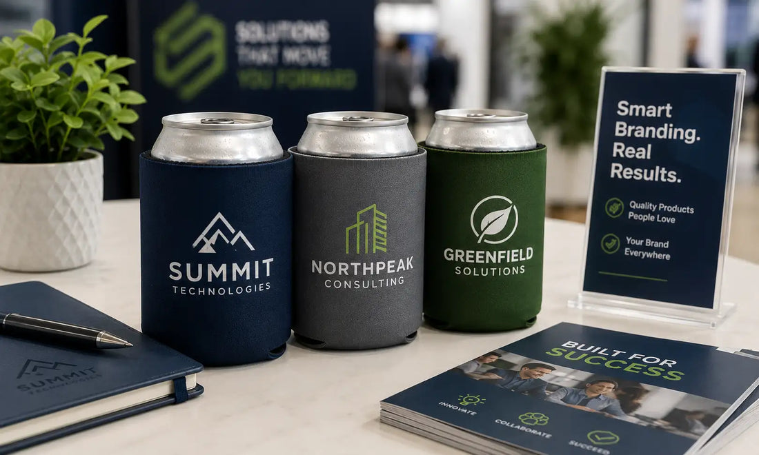 Custom Can Coolers for Corporate Gifts & Trade Shows: The Promotional Product That Actually Gets Used