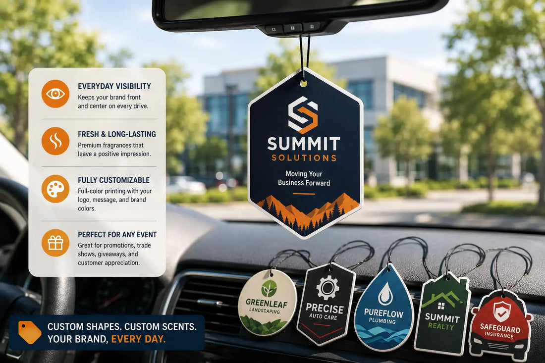 Hanging Paper Car Air Fresheners: A Practical Promotional Product for Everyday Brand Exposure