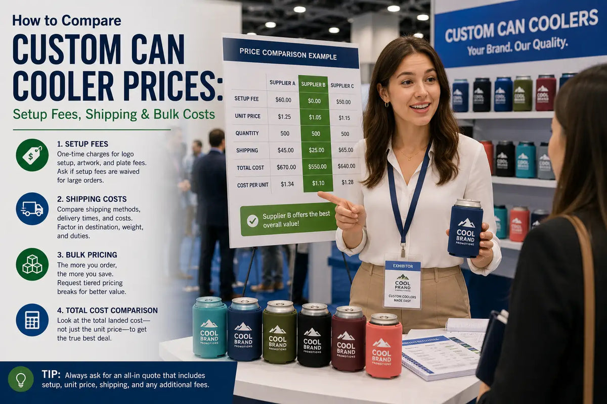 How Much Do Custom Can Coolers Cost? Pricing Guide & Bulk Prices