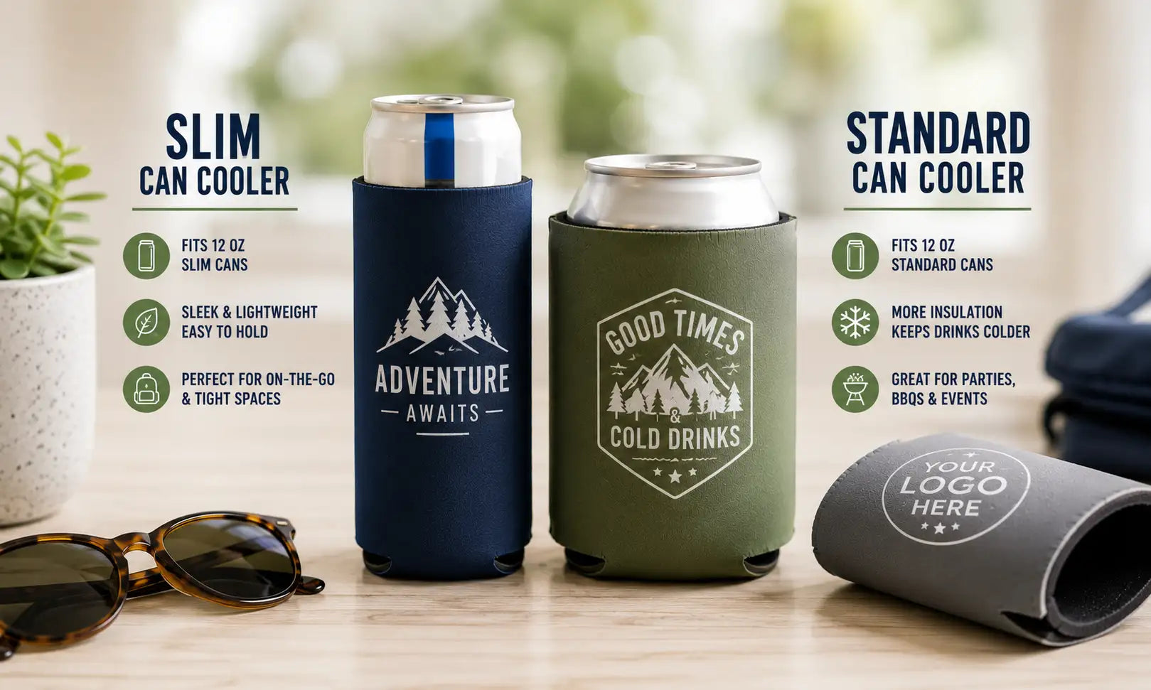 Slim Can Coolers vs Standard Can Coolers: Which Fit Do You Need?
