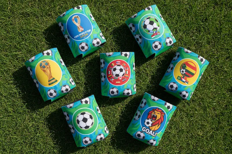 Custom Can Coolers for World Cup Watch Parties, Soccer Events & Brand Promotions