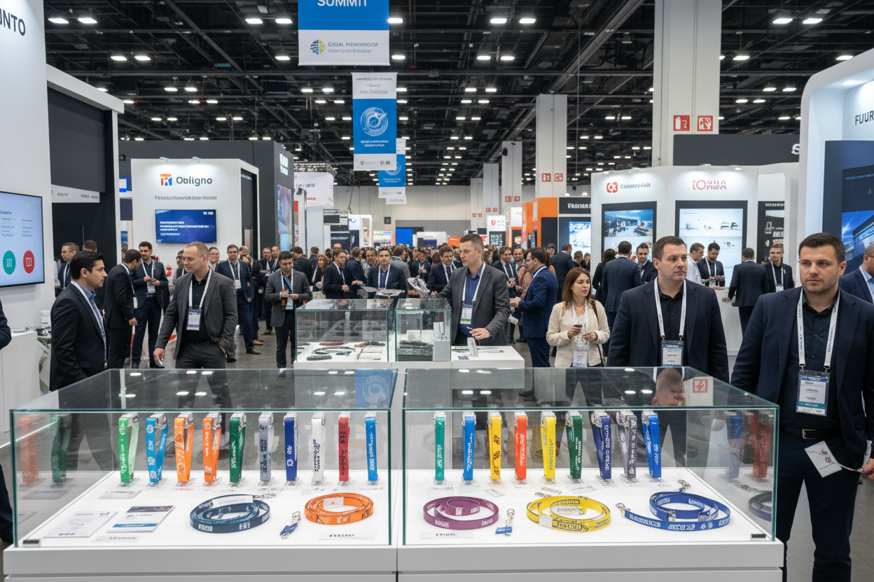 Custom Lanyards for Trade Shows: The Ultimate B2B Branding Tool