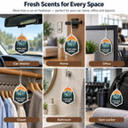 Custom Paper Car Air Fresheners with Logo - Bulk Orders